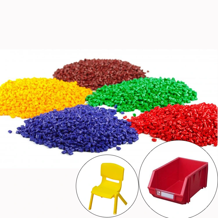 Black White Red Yellow Green Blue Color PE Masterbatch for Molding Injection Blowing Film