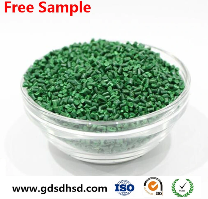 Plastic Additive Filler Compound Green Color Masterbatch