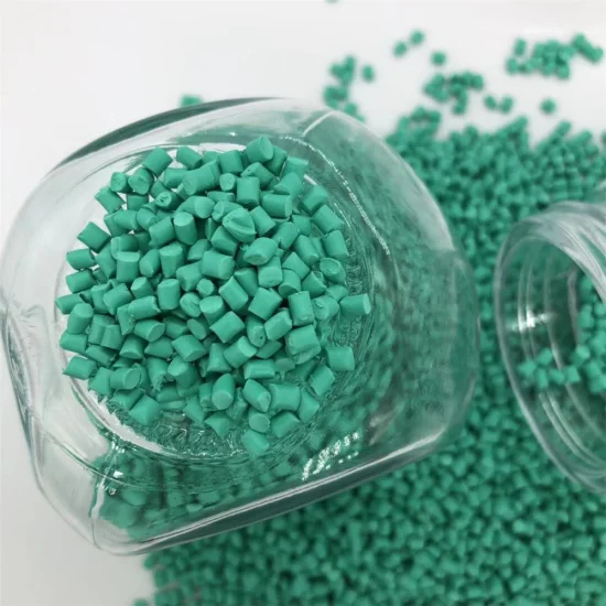 Green Color Masterbatch with Low Pet Granules Prices