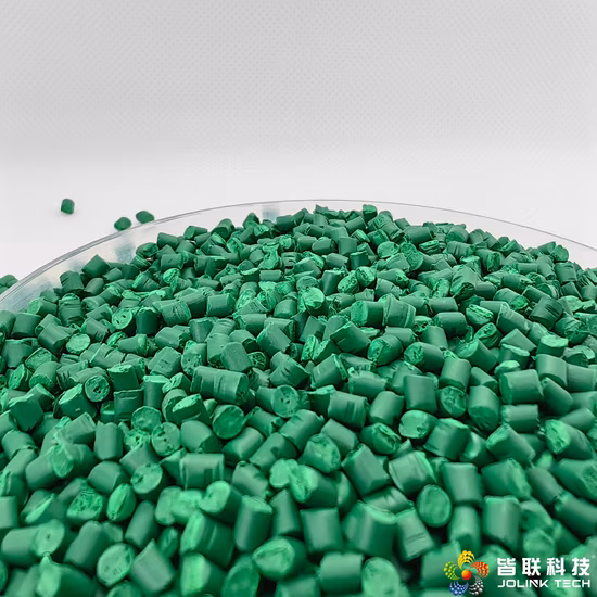 Green Color Masterbatch for Injection Moldings and Shopping Bags